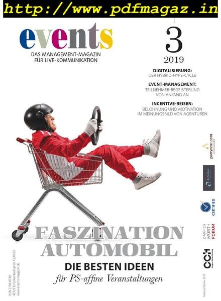 Events – September 2019 Cover
