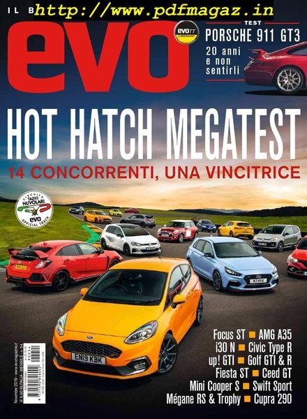 Evo Italia – Novembre 2019 Cover