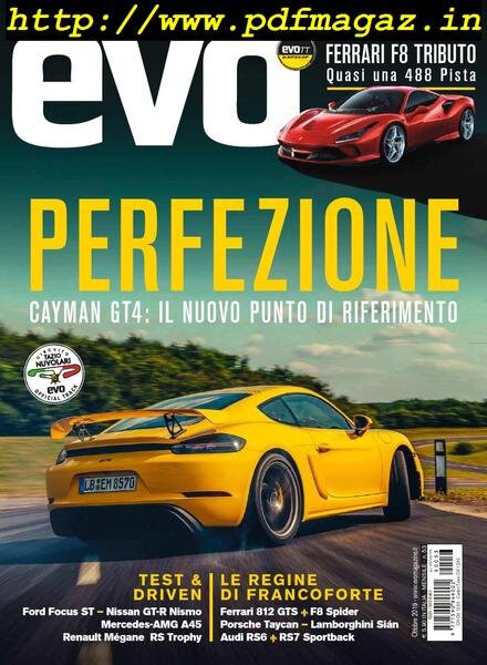 Evo Italia – Ottobre 2019 Cover