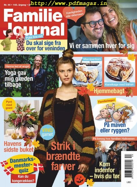 Familie Journal – 28 oktober 2019 Cover