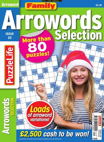 Family Arrowords Selection – 01 November 2019 Cover