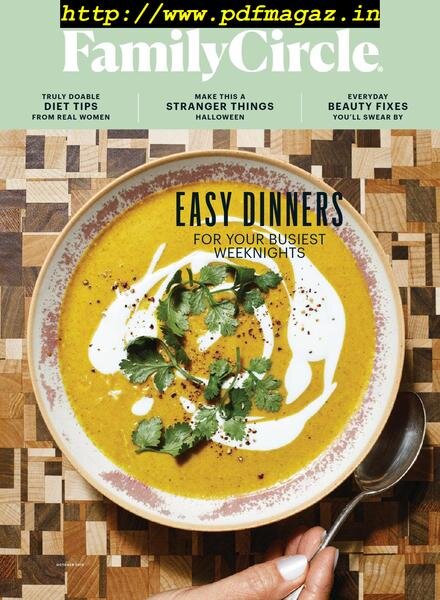 Family Circle – October 2019 Cover