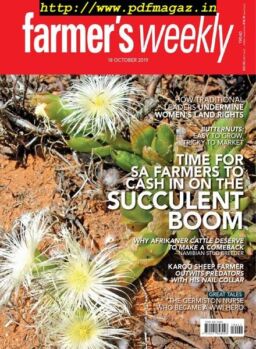 Farmer’s Weekly – 18 October 2019