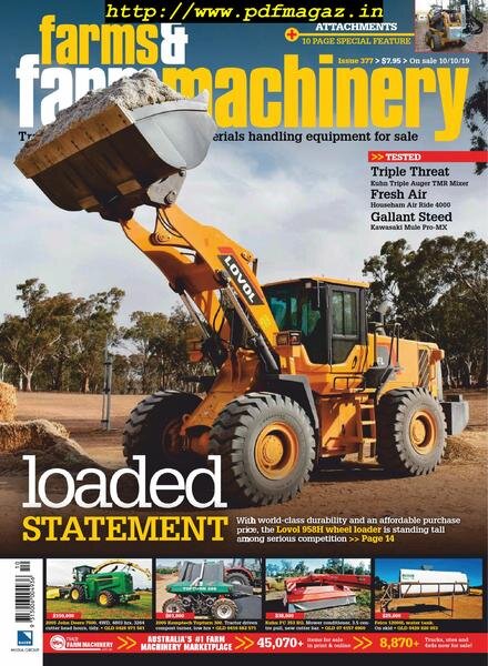 Farms and Farm Machinery – November 2019 Cover