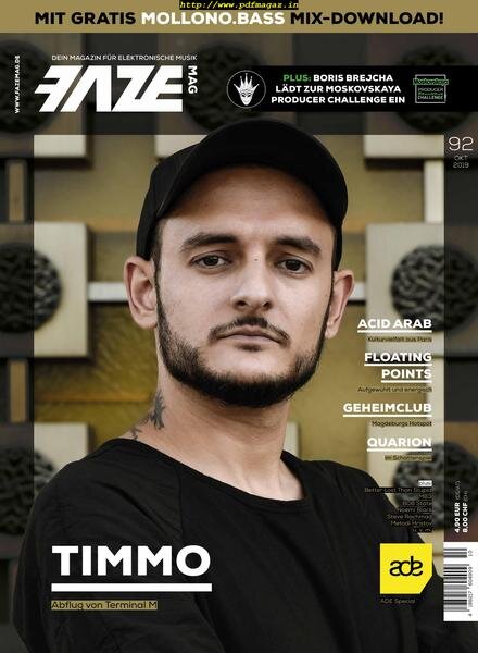 FAZE Magazin – Oktober 2019 Cover