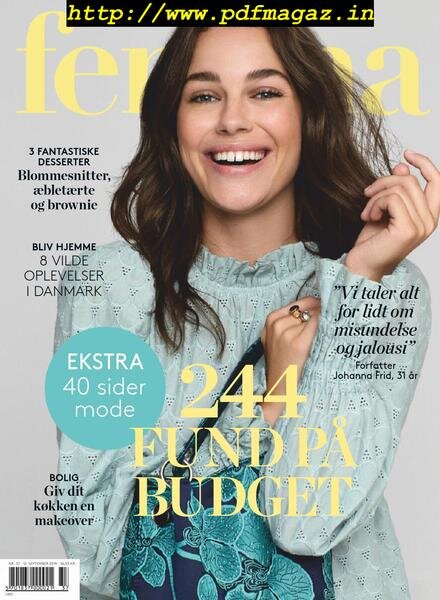 Femina Denmark – 12. September 2019 Cover
