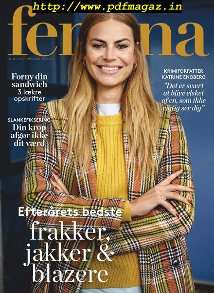 Femina Denmark – 19 September 2019 Cover