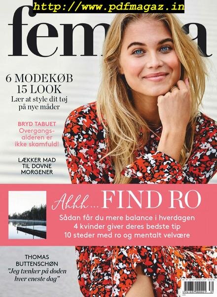 Femina Denmark – 26 September 2019 Cover
