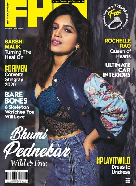 FHM India – September 2019 Cover