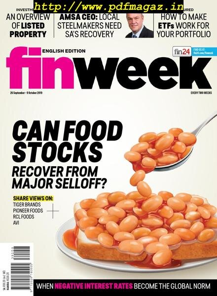 Finweek English Edition – September 26, 2019 Cover