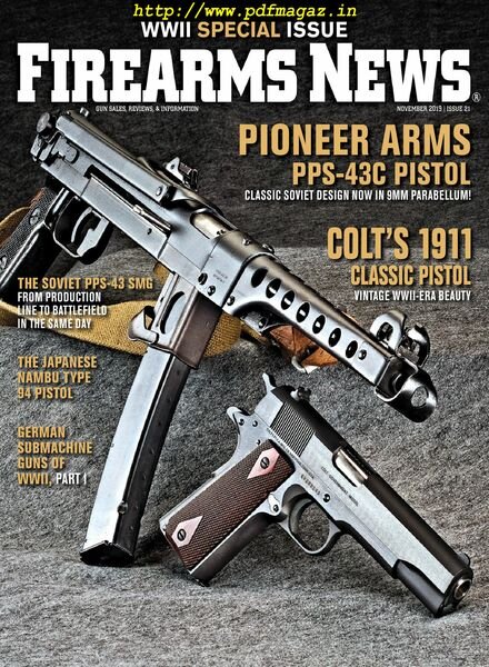 Firearms News – November 2019 Cover