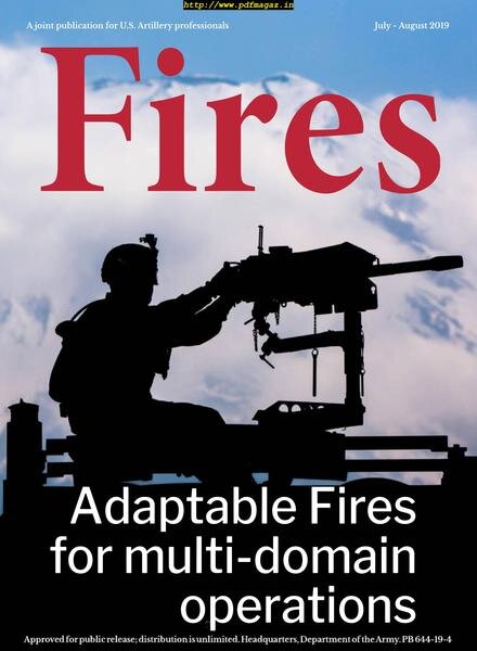 Fires Bulletin – July-August 2019 Cover