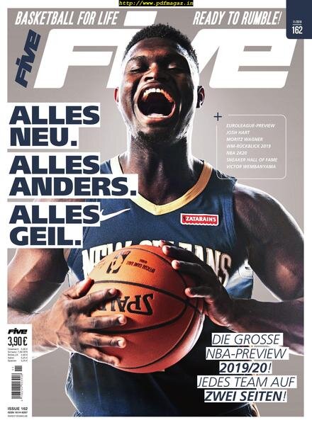 FIVE Magazin – November 2019 Cover