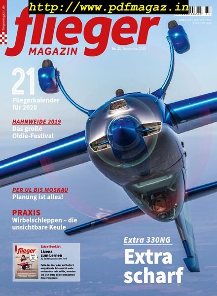 Fliegermagazin – Oktober 2019 Cover