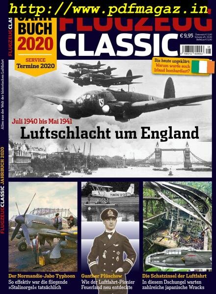 Flugzeug Classic Jahrbuch – Oktober 2019 Cover
