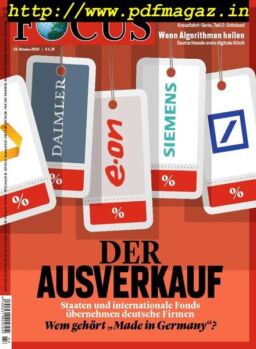 Focus – 19 Oktober 2019