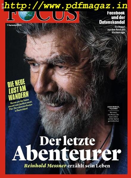 Focus – 7 September 2019 Cover