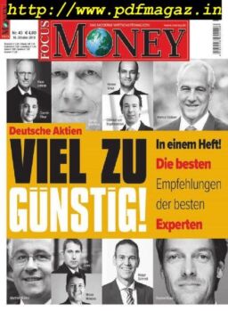 Focus Money – 16 Oktober 2019