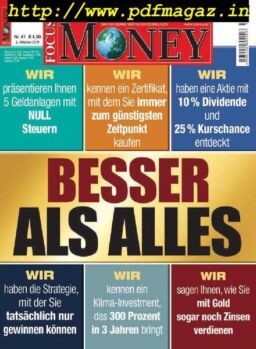 Focus Money – 2 Oktober 2019