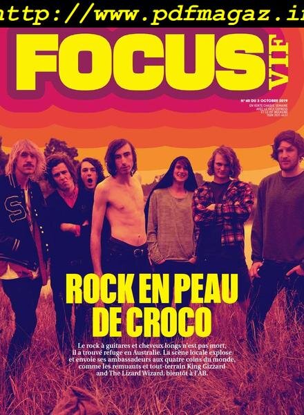 Focus Vif – 3 Octobre 2019 Cover