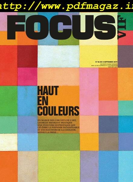 Focus Vif – 5 Septembre 2019 Cover