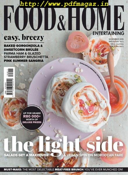 Food & Home Entertaining – November 2019 Cover