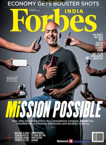 Forbes India – 11 October 2019 Cover