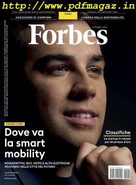 Forbes Italia – Ottobre 2019 Cover