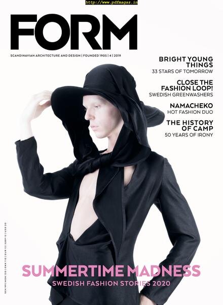 FORM Magazine – August 2019 Cover