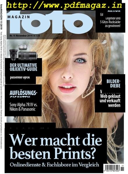 fotoMagazin – Oktober 2019 Cover