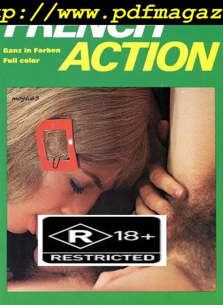 French Action – 1972 Cover