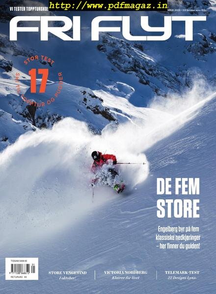Fri Flyt – september 2019 Cover