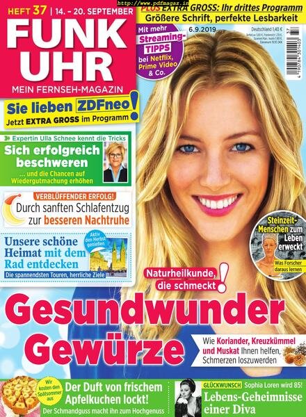 Funk Uhr – 06 September 2019 Cover
