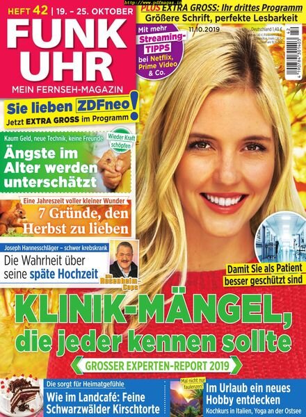 Funk Uhr – 11 Oktober 2019 Cover