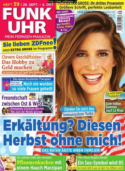 Funk Uhr – 20 September 2019 Cover