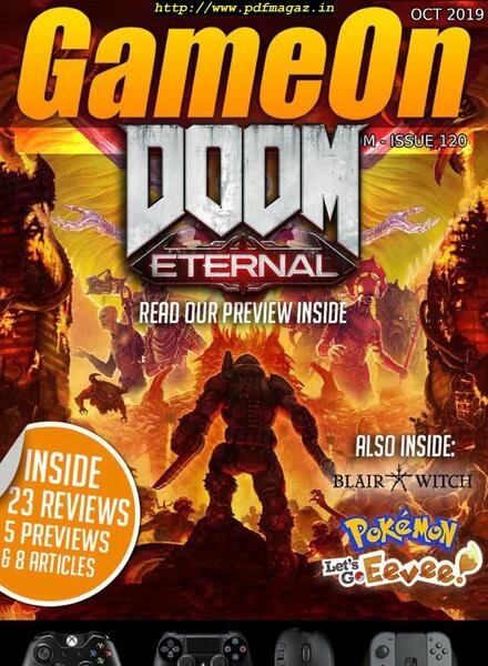 GameOn – October 2019 Cover