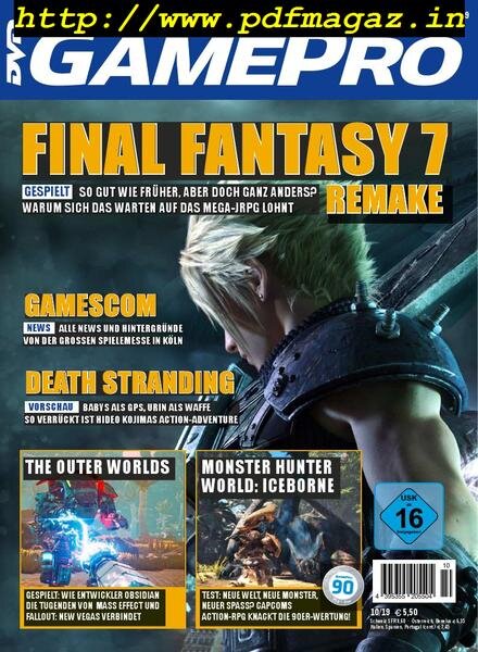 GamePro – September 2019 Cover