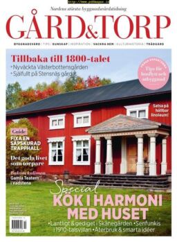 Gard och torp – 01 oktober 2019