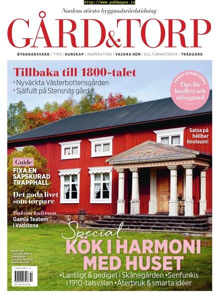 Gard och torp – 01 oktober 2019 Cover