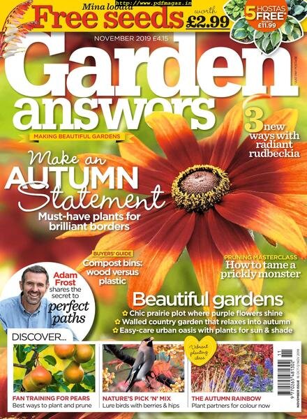 Garden Answers – November 2019 Cover