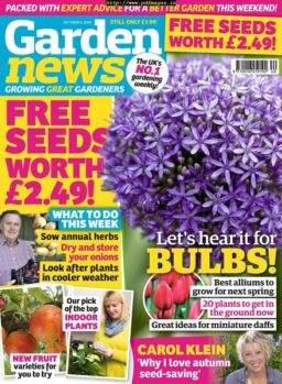 Garden News – 01 October 2019