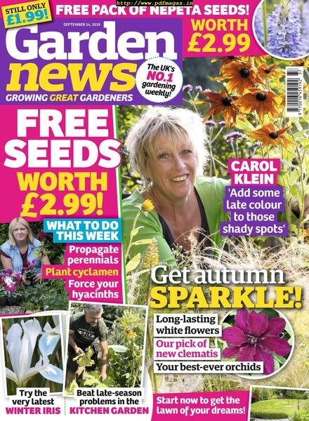 Garden News – 10 September 2019 Cover
