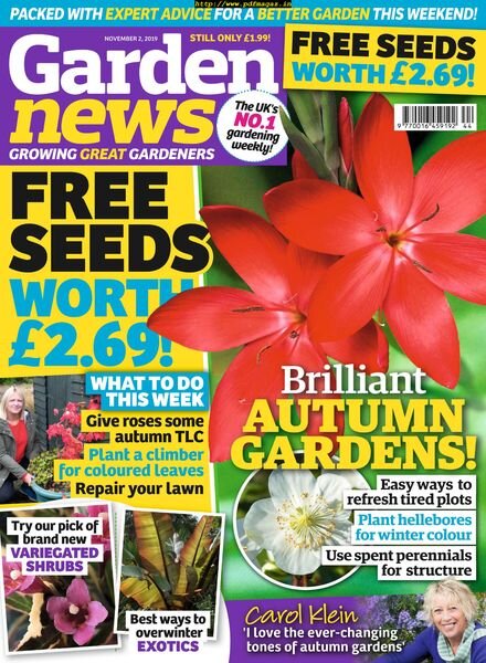 Garden News – 29 October 2019 Cover