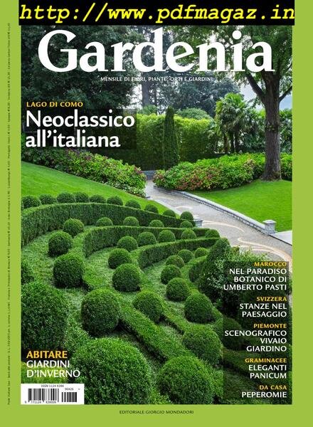 Gardenia – Ottobre 2019 Cover