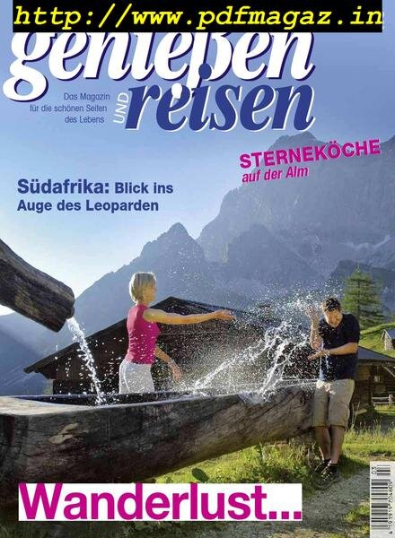 Geniessen und Reisen – Herbst 2019 Cover
