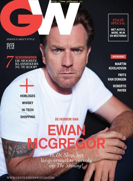 Gentlemen’s Watch – september 2019 Cover