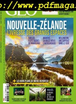 Geo France – Octobre 2019