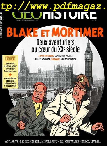 Geo Histoire – Octobre-Novembre 2019 Cover