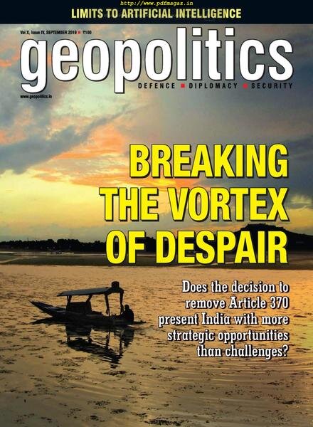 Geopolitics – September 2019 Cover