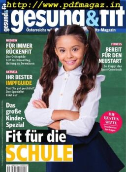 Gesund & Fit – 26 August 2019